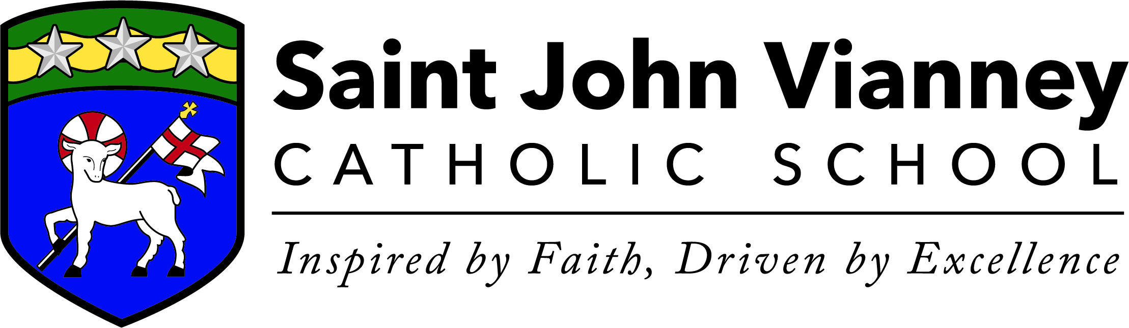 Saint John Vianney Catholic School Logo