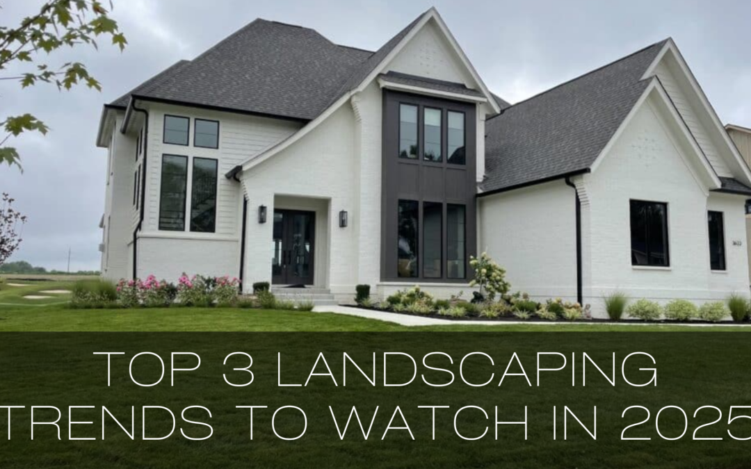 Top 3 Landscaping Trends to Watch in 2025